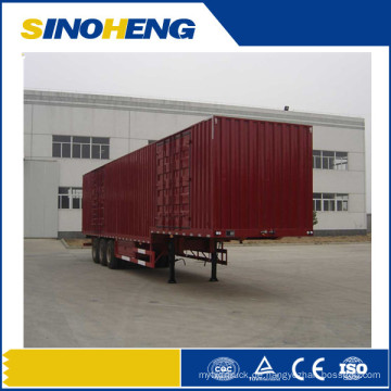 China Fabrik 2 Achsen Van Semi Trailer